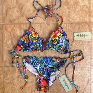 Stunning Miami based bikini set by LULI FAMA